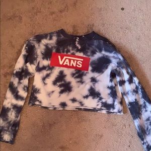 Vans cropped sweatshirt